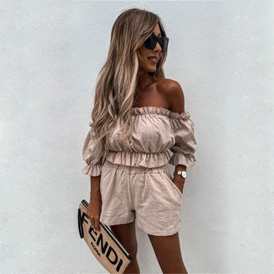 KEILY - Zomer top en shorts set