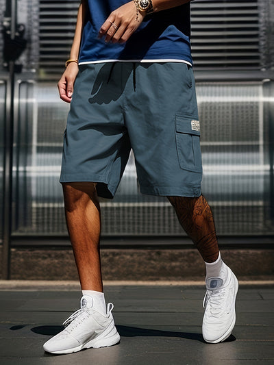 Casual heren cargo shorts met meerdere zakken