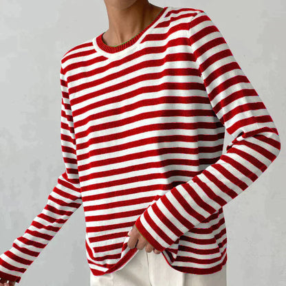 EleganceStripe Shirt Lange Mouw