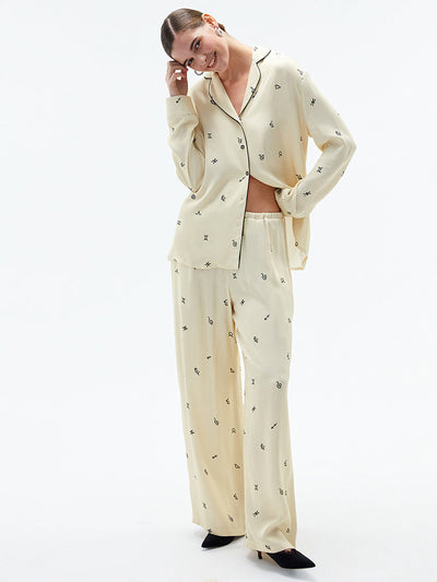 Carina - Tweedelige pyjama met print