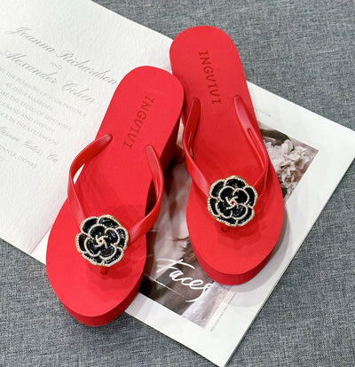 Henly - Zomerteenslippers voor dames