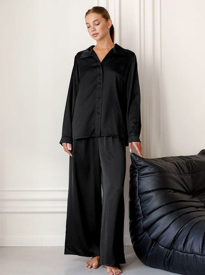 Lorenza - Elegante pyjama met blouse en broek