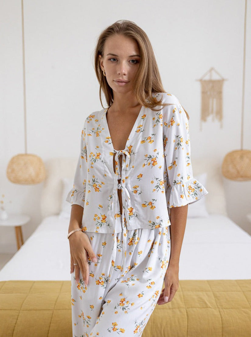 Vanna - Comfortabele pyjama met zomerse stijl