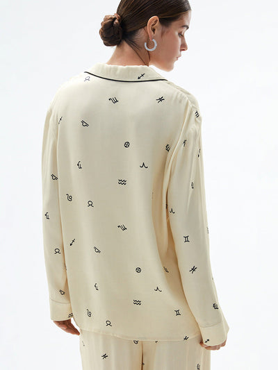 Carina - Tweedelige pyjama met print