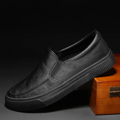 Elegante leren loafers voor heren