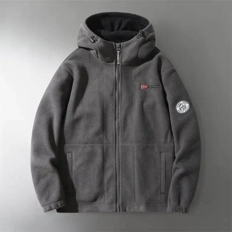 Mattew - Extra Warme Zip Hooded Jacket