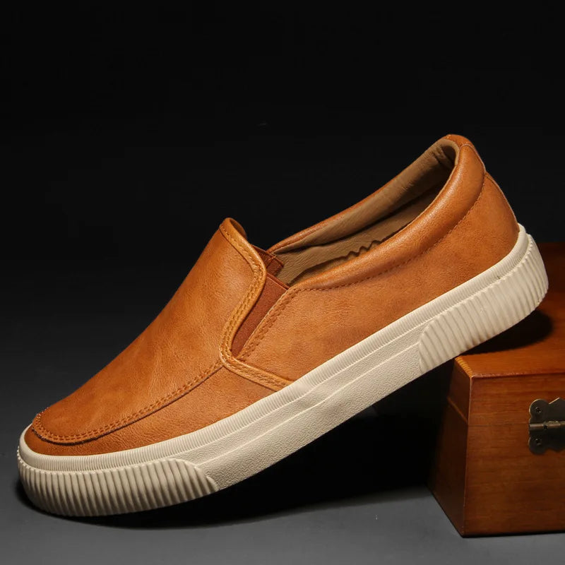 Elegante leren loafers voor heren