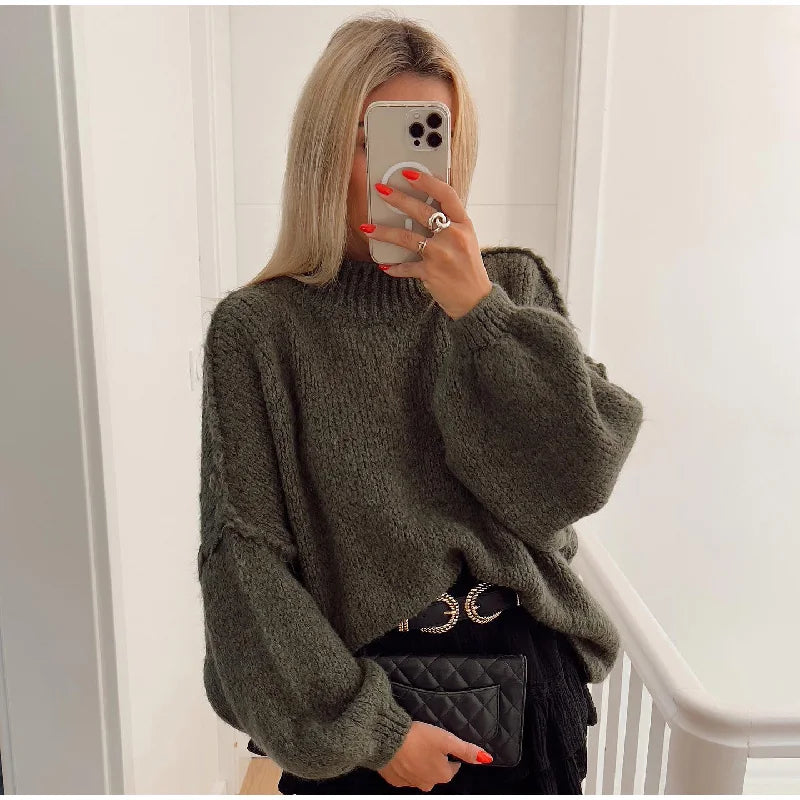 Annie oversized gebreide trui