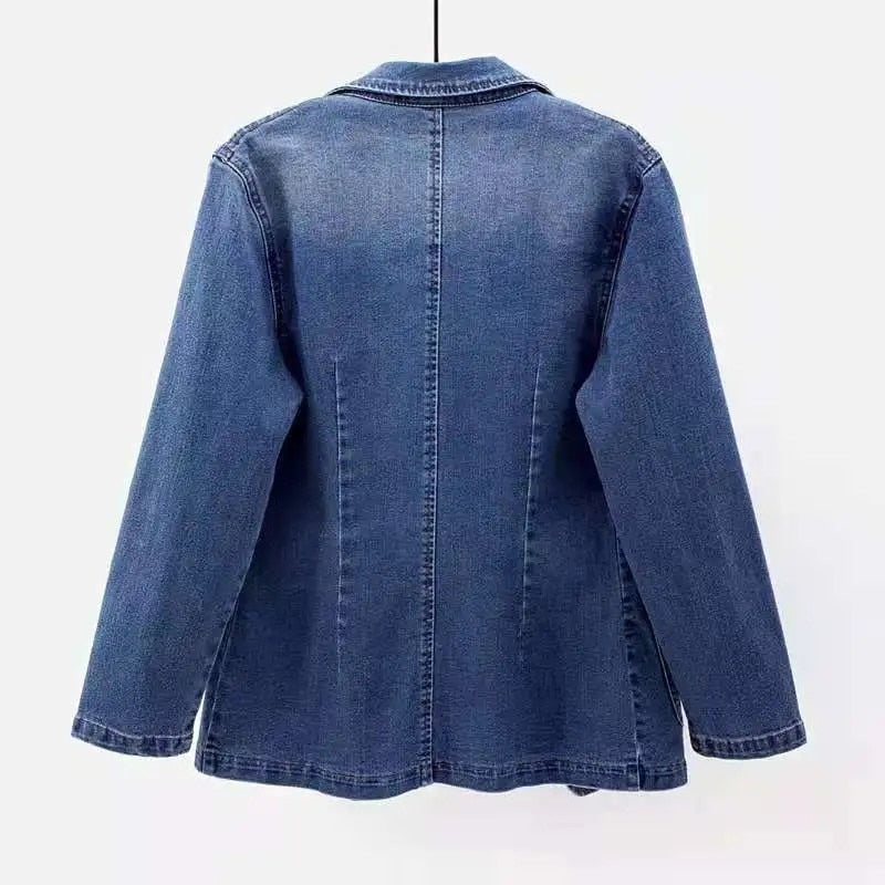 Shane Eigentijdse Denim Blazer