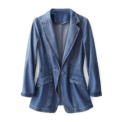 Cassidy - Moderne denim blazer