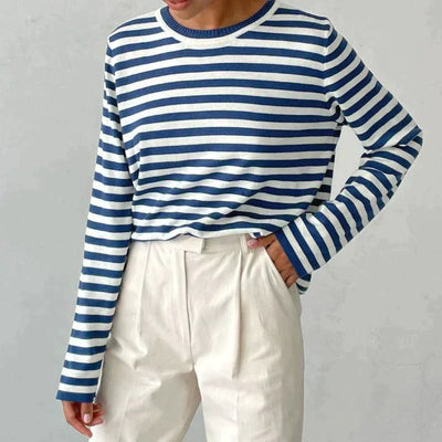 EleganceStripe Shirt Lange Mouw