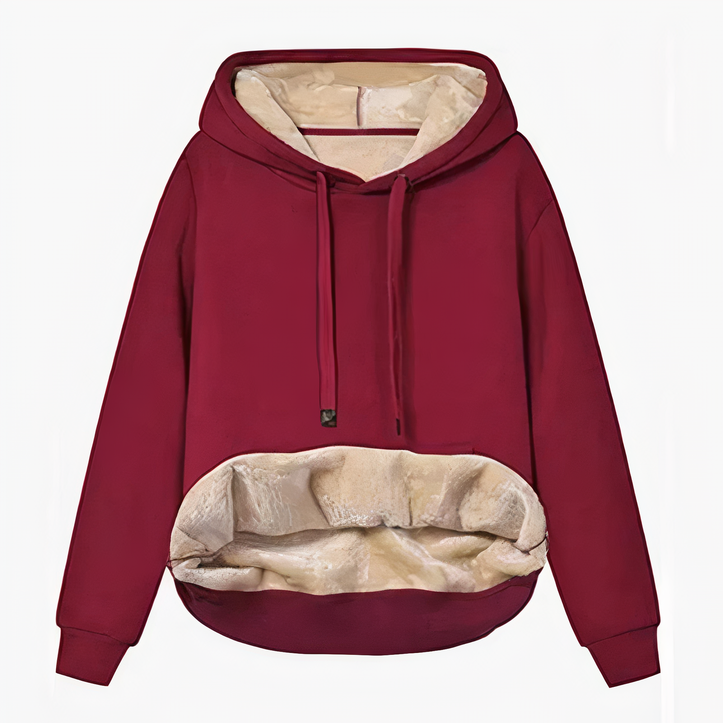 SERENE - Hoodie gevoerd met fleece