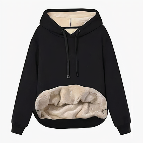 SERENE - Hoodie gevoerd met fleece