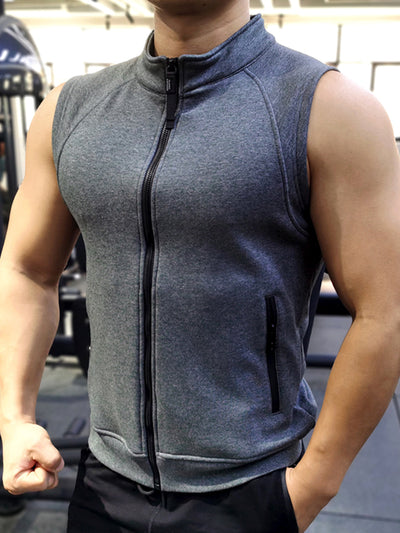 WorkoutFit Fleece Vest