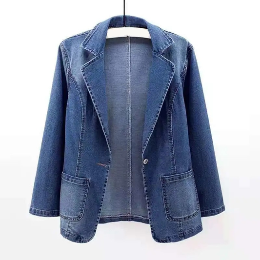 Shane Eigentijdse Denim Blazer