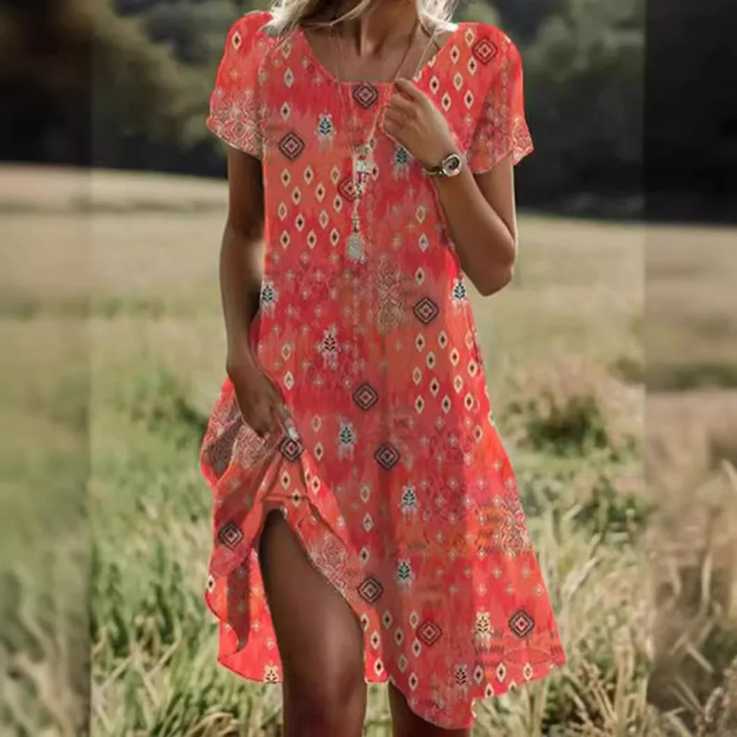 Elenora - Boheemse zomerjurk voor vrouwen