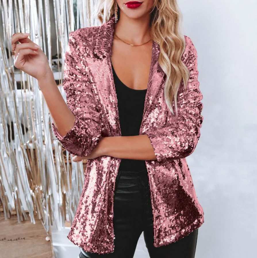 Mila - Blazer met pailletten