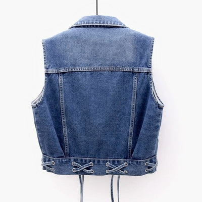 Caroline - Klassiek Denim Vest