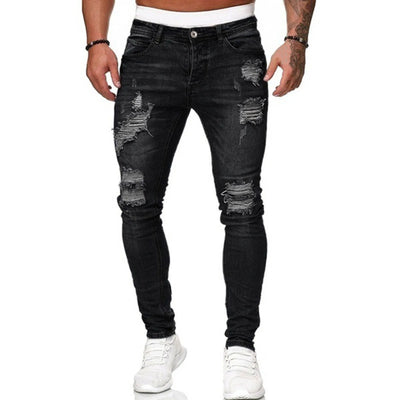 Martin - Gescheurde spijkerbroek van urban denim