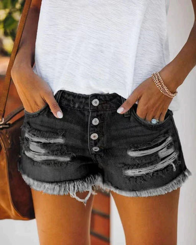 IVY - Casual denim shorts voor dames