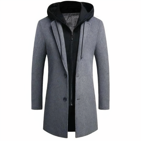 Zen - Wollen trenchcoat voor heren