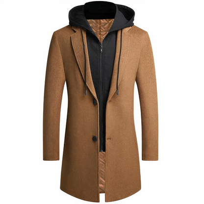 Zen - Wollen trenchcoat voor heren