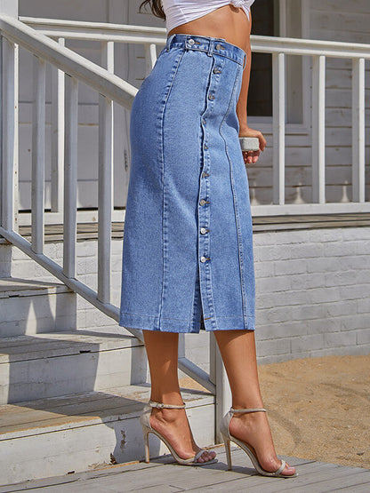 Leslie - Denim rok