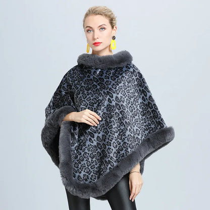 Angélique - Damestrui Poncho Deken Top