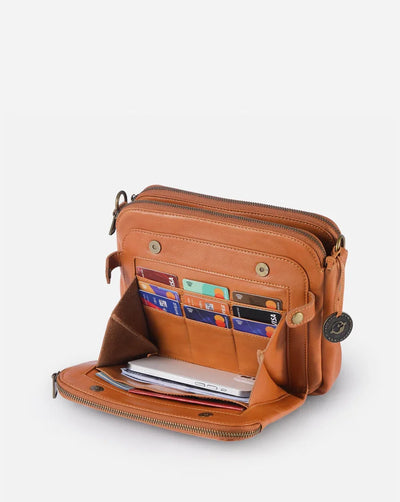 Agent Tas - Leren crossbody schoudertassen