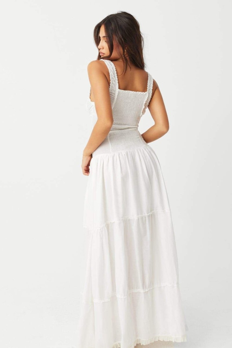 Anastasia - Maxi Dress met Ruches