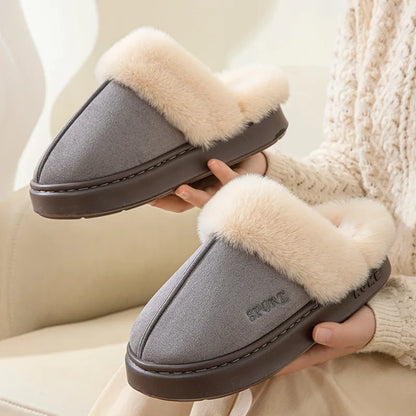 Eva Confort - Suède binnenslippers voor dames