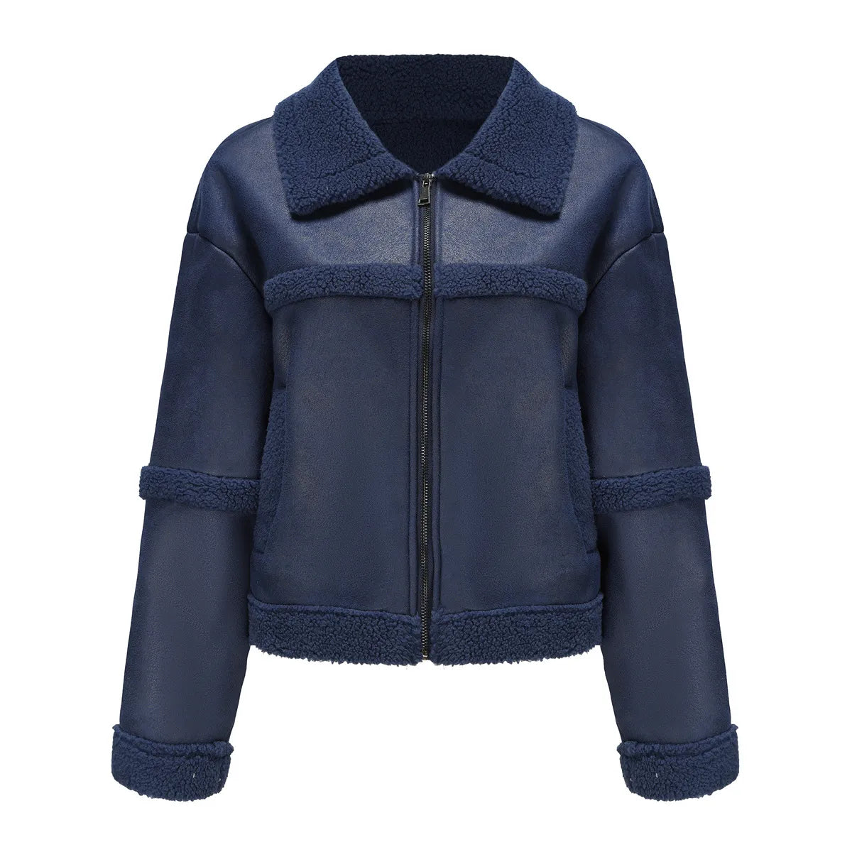 Gia - Warme en trendy fleece jas voor dames