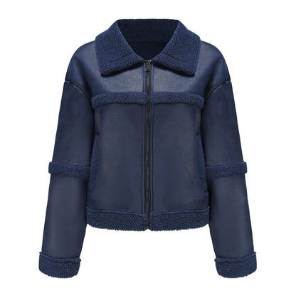 Gia - Warme en trendy fleece jas voor dames