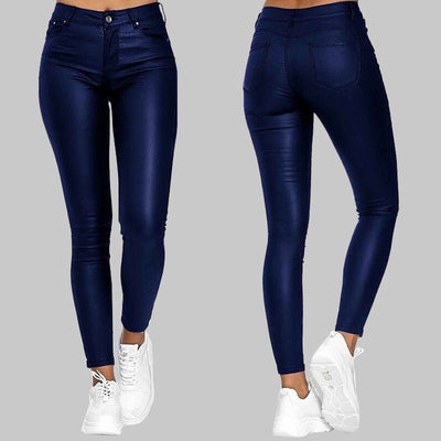 ChicFlex Slim Leren Broek