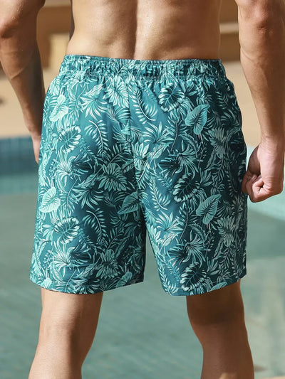 Lucas - Hawaiiaanse shorts met patroon