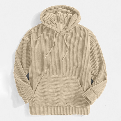 Luxe fluwelen hoodie