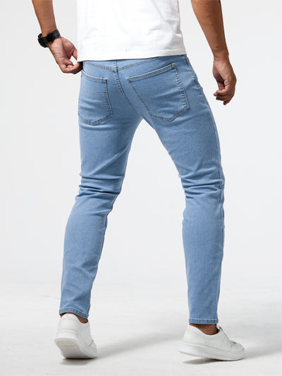 Levi - Lichtblauwe gescheurde jeans