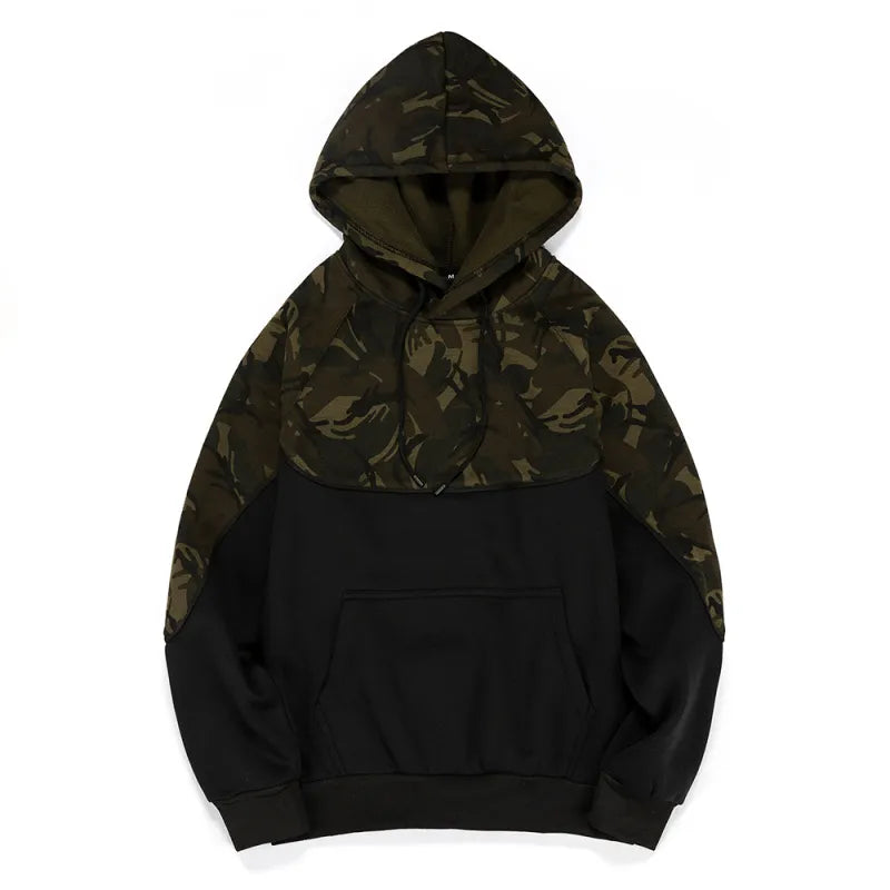 Zack - Heren Camouflage Fleece Pullover