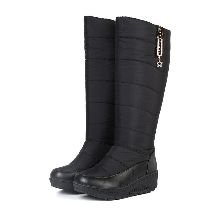 Olgia - Hoge Winterschoenen met sleehak