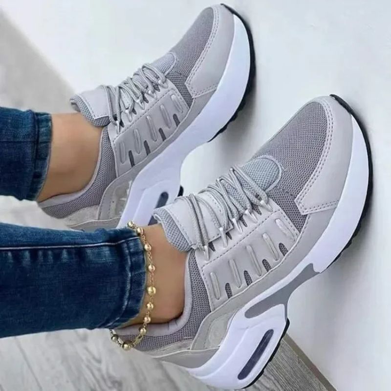 Nadine - Comfortabele Vrouwen Platvorm Sneakers