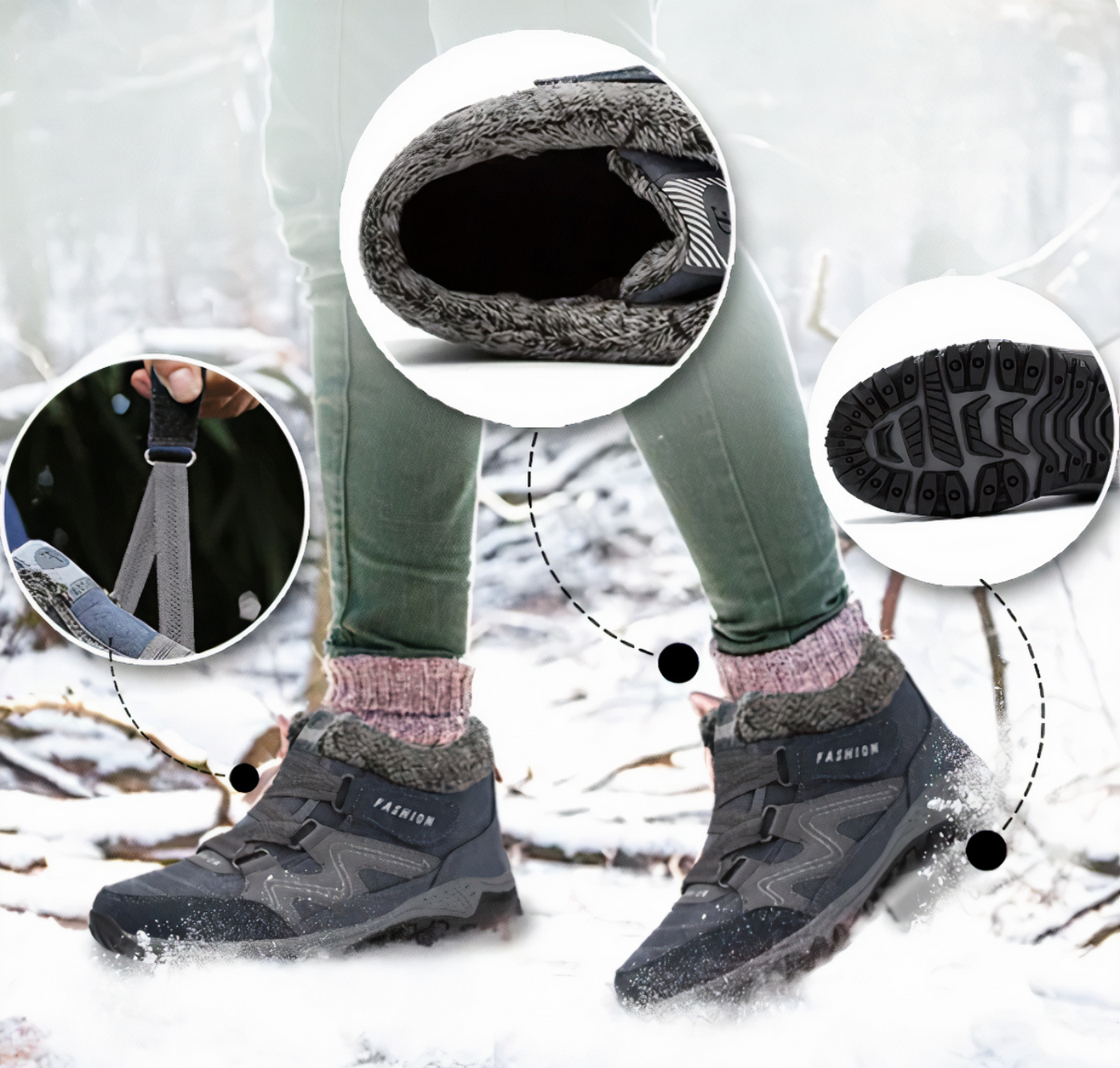 OrthoCozy™ - Orthopedische winterschoenen voor dames