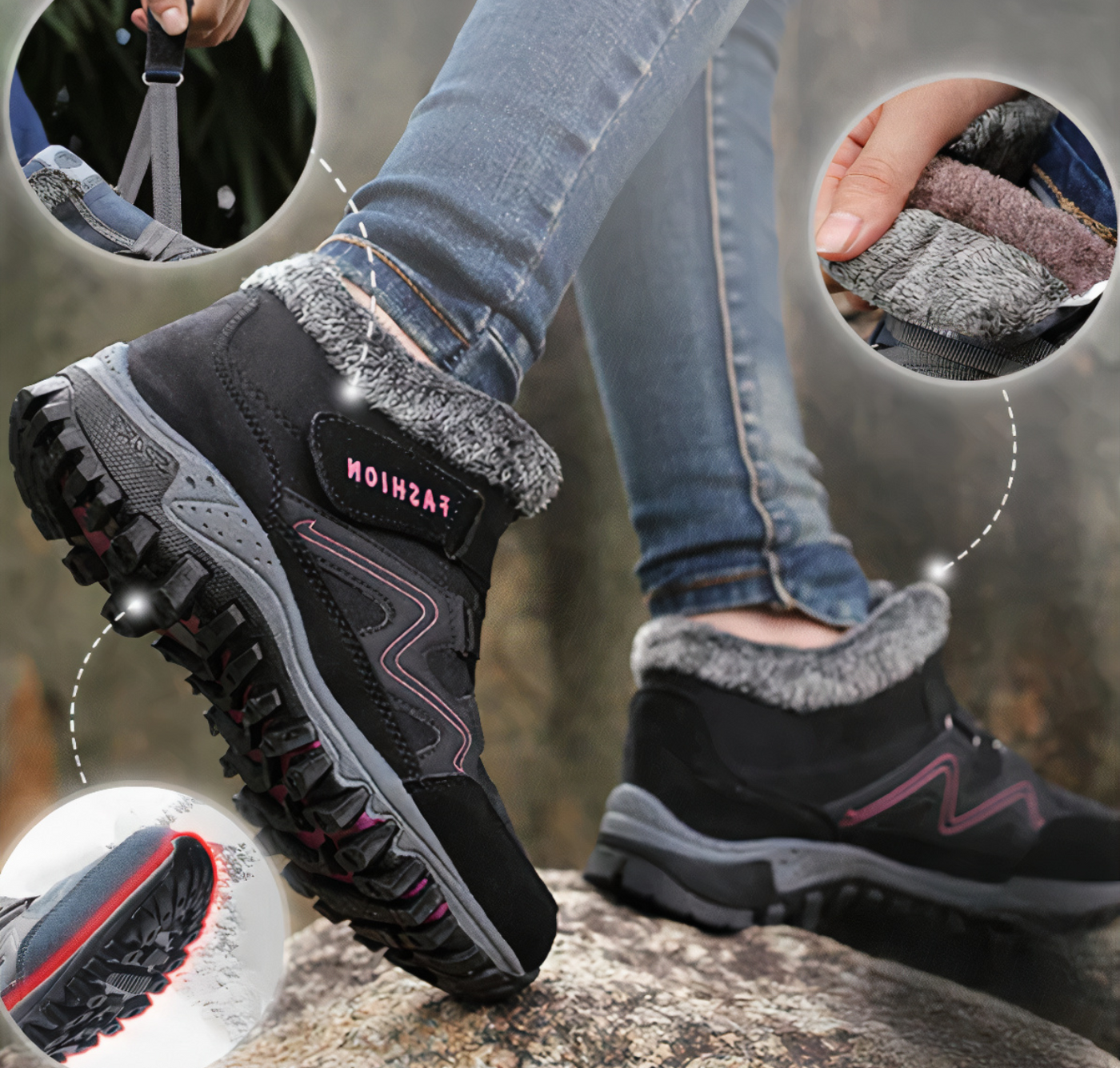 OrthoCozy™ - Orthopedische winterschoenen voor dames