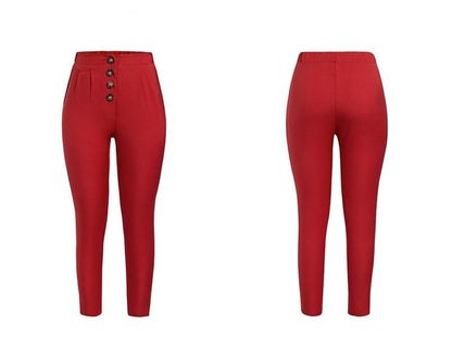 Peggy - Casual, losse broek met een hoge taille