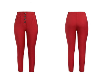 Peggy - Casual, losse broek met een hoge taille