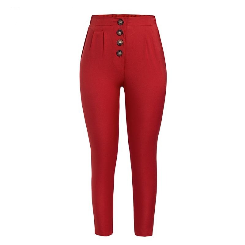 Peggy - Casual, losse broek met een hoge taille