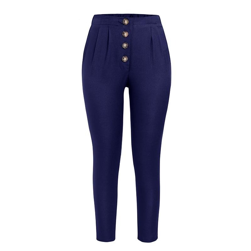 Peggy - Casual, losse broek met een hoge taille