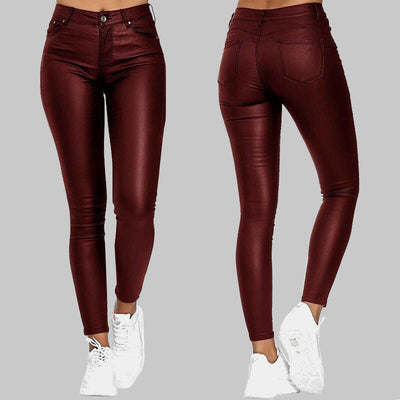 ChicFlex Slim Leren Broek