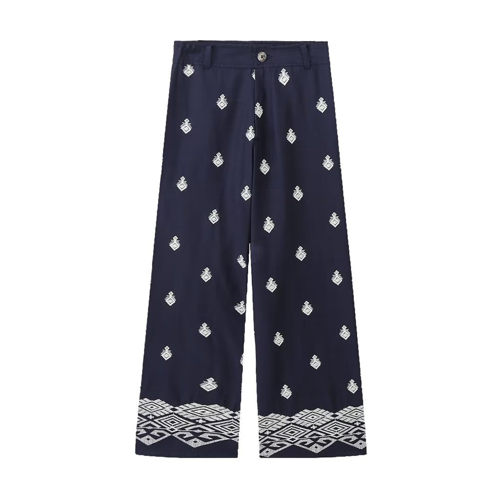 JULIETA - Broek met print